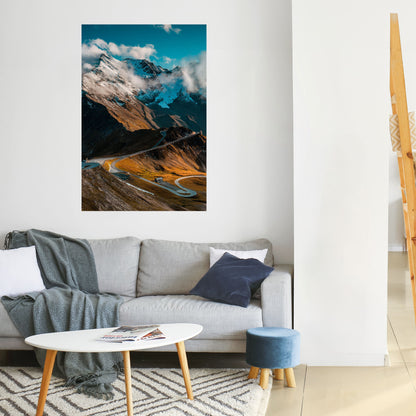 Poster verticale staccabile e attaccabile MOUNTAIN SERPENTINE