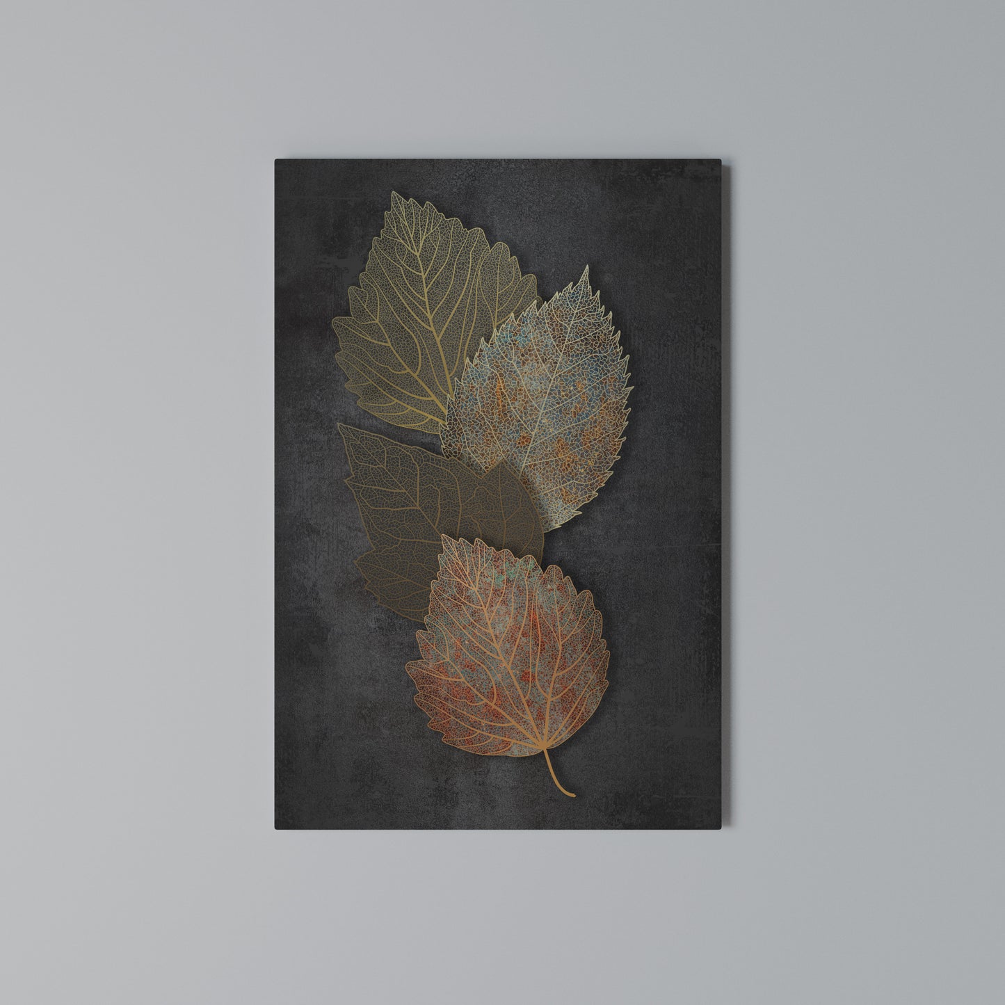 FOLIAGE IN FOCUS Stampa su Tela Verticale