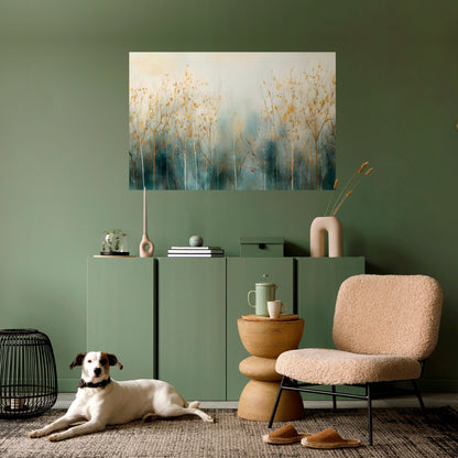 ASPETTI BRILLANTI DELL'AUTUNNO Poster orizzontale staccabile e attaccabile