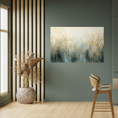 ASPETTI BRILLANTI DELL'AUTUNNO Poster orizzontale staccabile e attaccabile