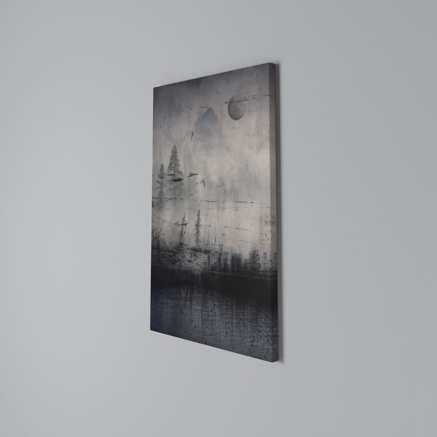 ECLIPSE OF SERENITY Vertical Canvas Print