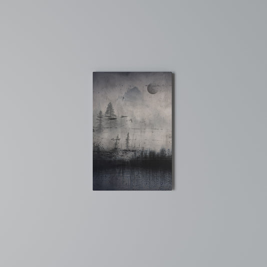ECLIPSE OF SERENITY Stampa su Tela Verticale