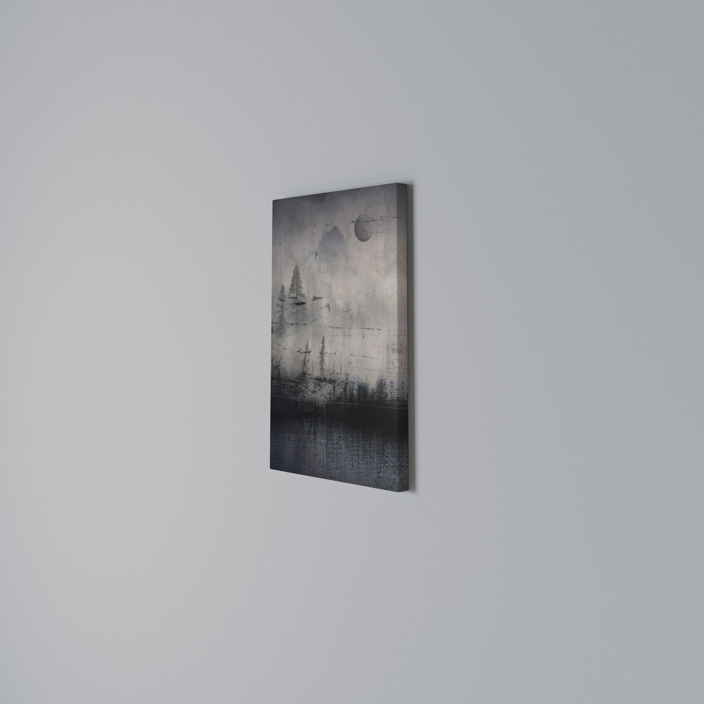 ECLIPSE OF SERENITY Vertical Canvas Print