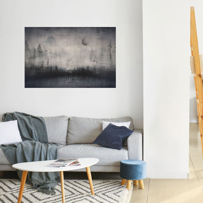 ECLISSE OF SERENITY Poster orizzontale staccabile e attaccabile