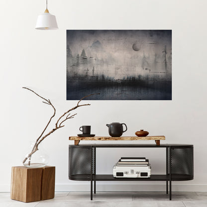 ECLISSE OF SERENITY Poster orizzontale staccabile e attaccabile