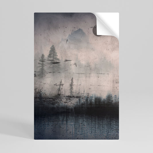 ECLISSE OF SERENITY Poster verticale staccabile e attaccabile