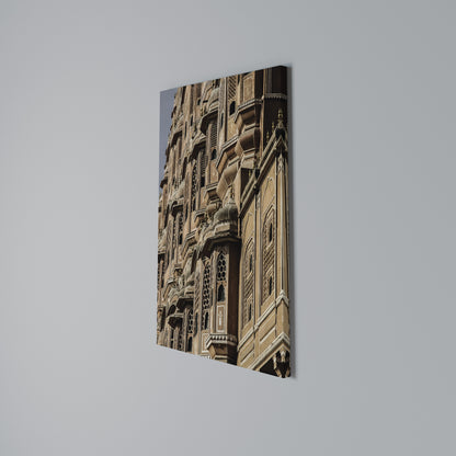 MAJESTIC FACADE FANTASY Stampa su Tela Verticale