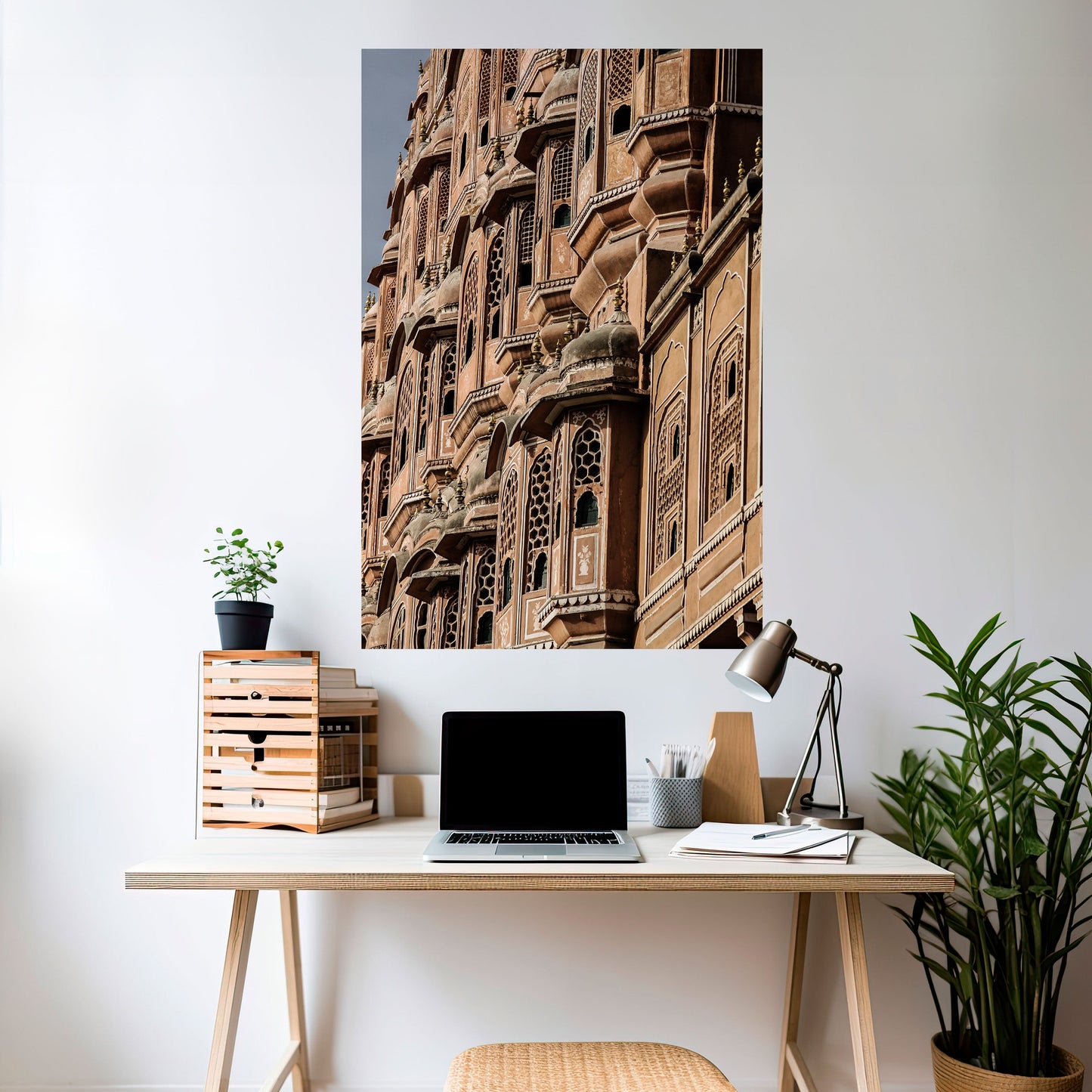 MAJESTIC FACADE FANTASY Poster verticale staccabile e attaccabile