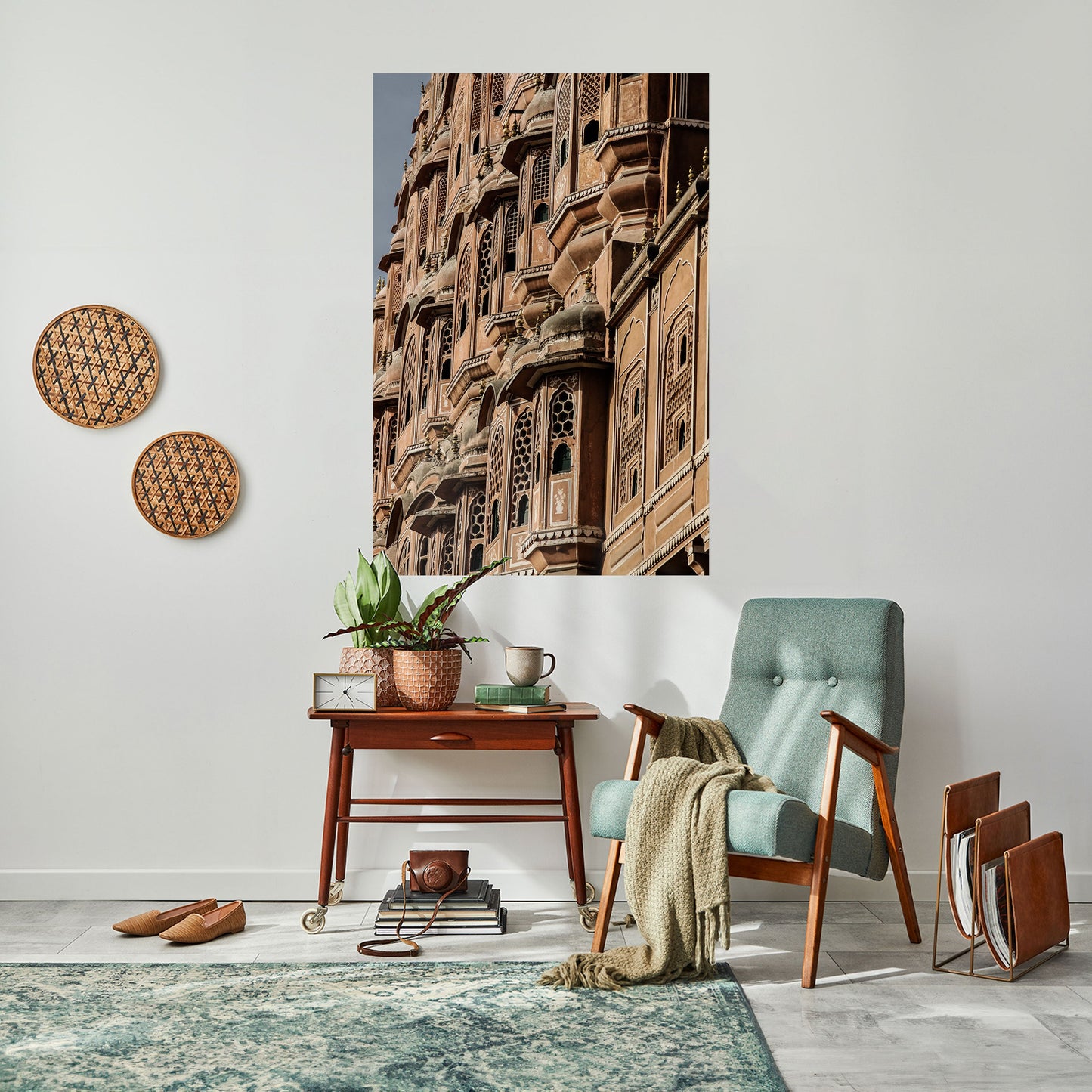 MAJESTIC FACADE FANTASY Poster verticale staccabile e attaccabile