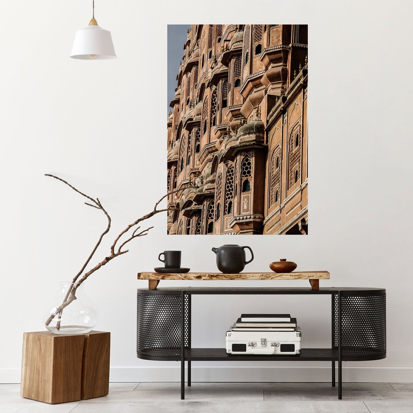 MAJESTIC FACADE FANTASY Poster verticale staccabile e attaccabile
