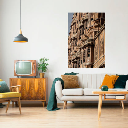 MAJESTIC FACADE FANTASY Poster verticale staccabile e attaccabile