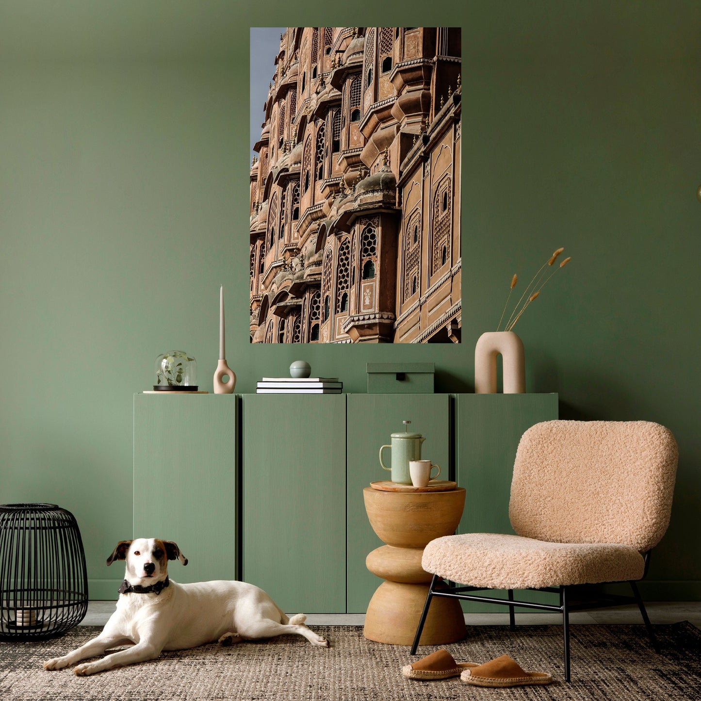 MAJESTIC FACADE FANTASY Poster verticale staccabile e attaccabile
