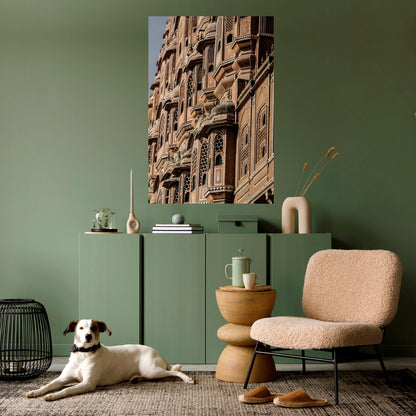 MAJESTIC FACADE FANTASY Poster verticale staccabile e attaccabile
