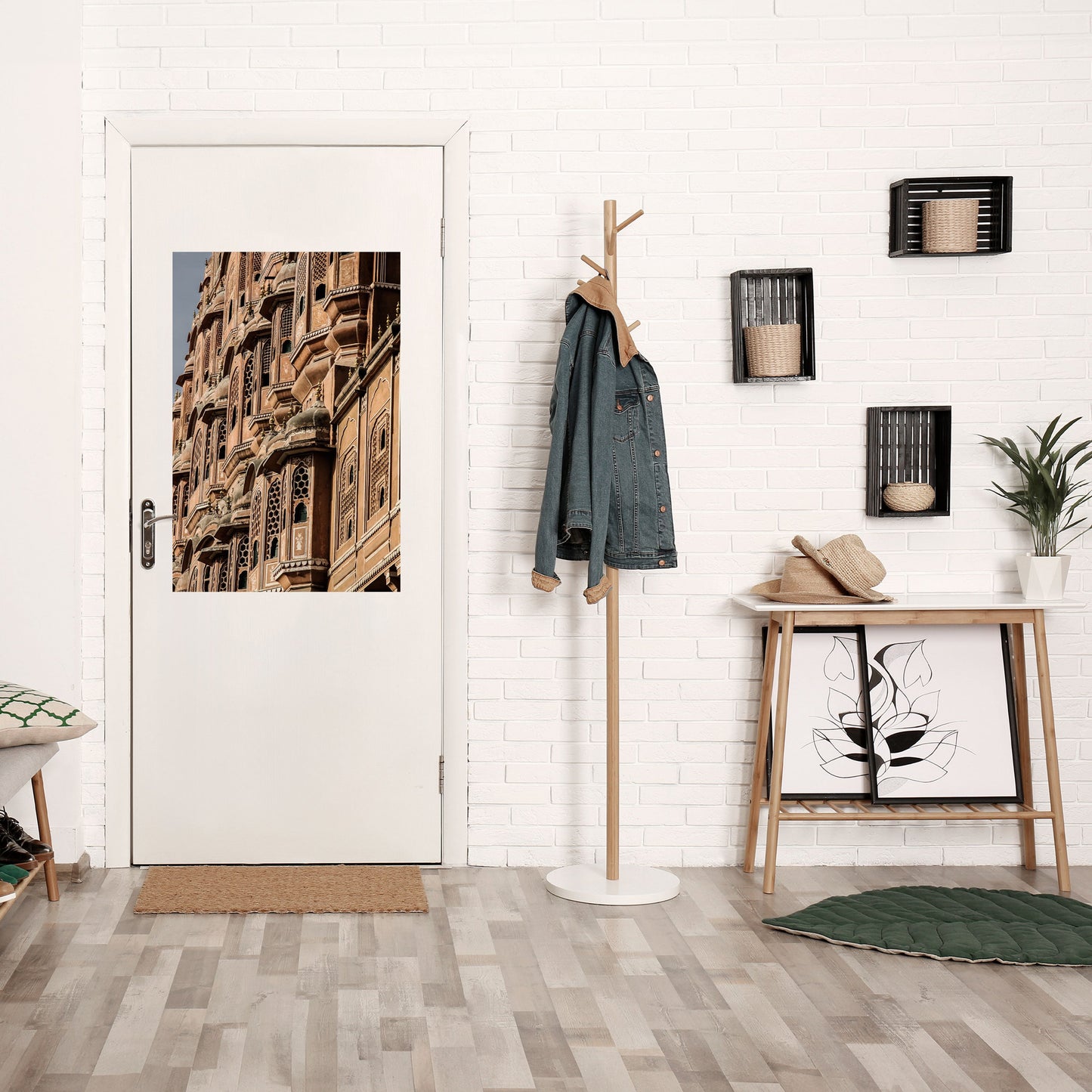 MAJESTIC FACADE FANTASY Poster verticale staccabile e attaccabile