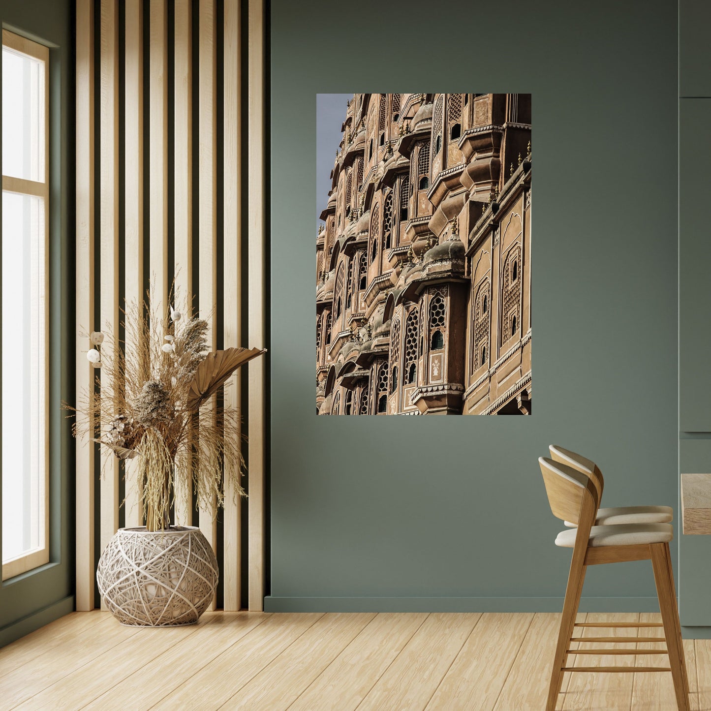 MAJESTIC FACADE FANTASY Poster verticale staccabile e attaccabile
