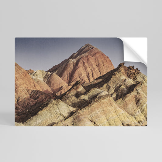 PEAKS OF PAINTED DREAMS Poster orizzontale staccabile e attaccabile