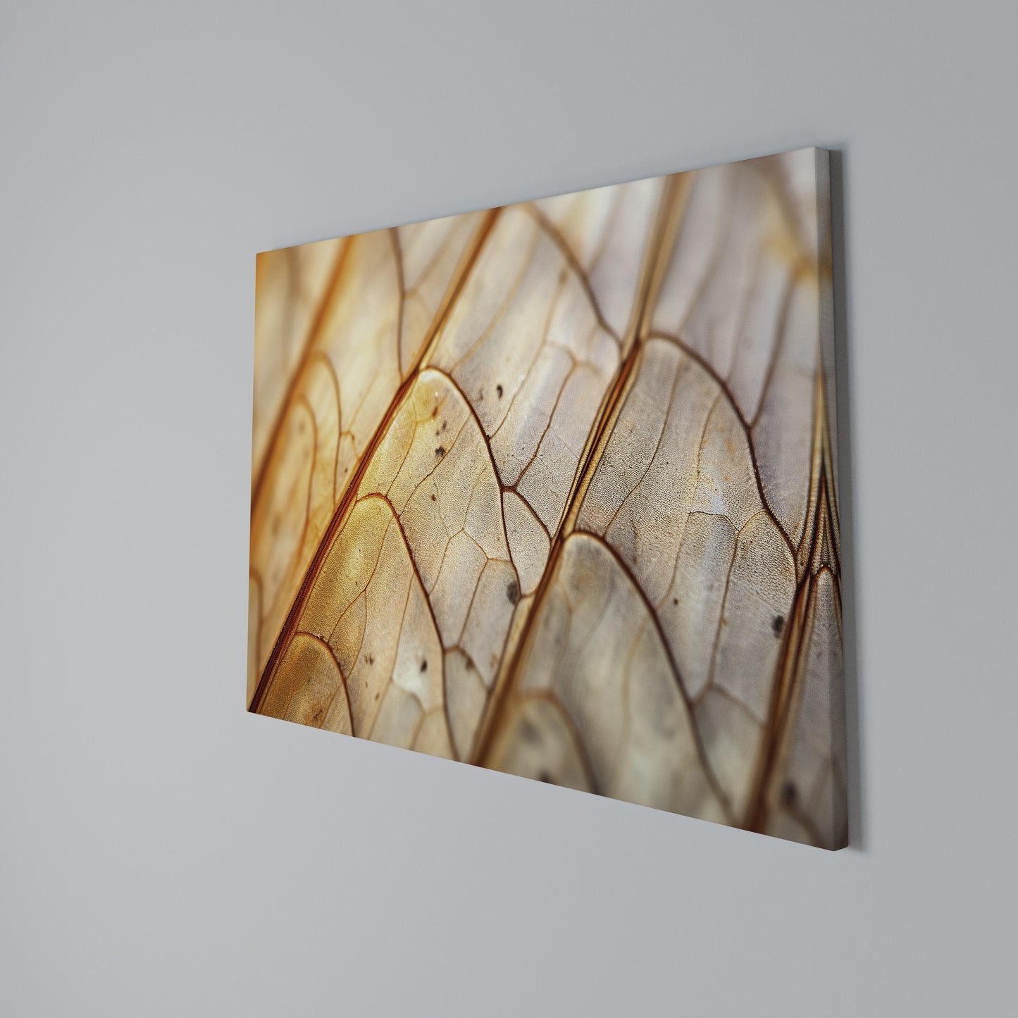 ELEGANT VEINING Stampa su tela orizzontale