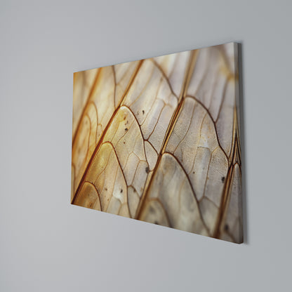 ELEGANT VEINING Stampa su tela orizzontale