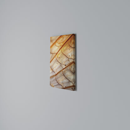 ELEGANT VEINING Stampa su Tela Verticale