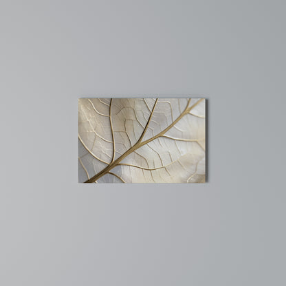 GOLDEN LEAF WHISPERS Horizontal Canvas Print