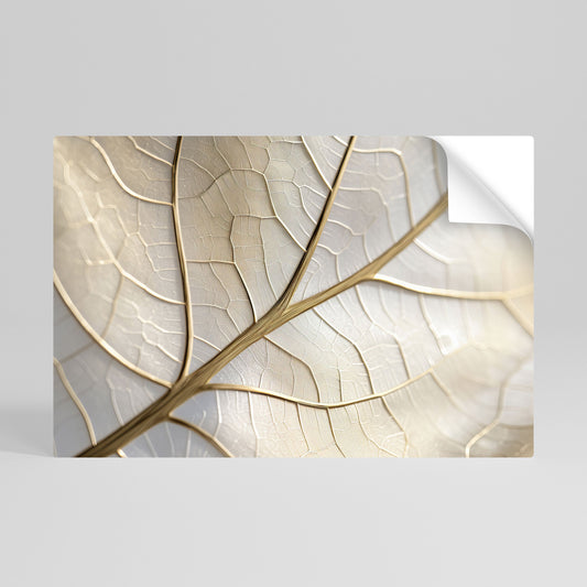 Poster orizzontale staccabile e attaccabile GOLDEN LEAF WHISPERS