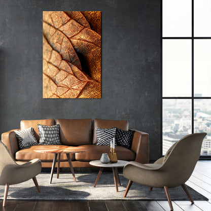 RUSTIC TEXTURE STUDY Stampa su tela verticale
