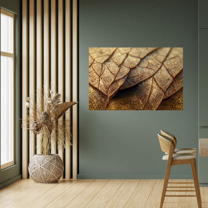 STUDIO DELLA TEXTURE RUSTICA Poster orizzontale staccabile e attaccabile