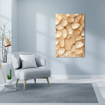 VELLUM LEAF SYMPHONY Stampa su tela verticale