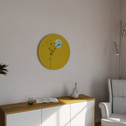 RISE IN THE LIGHT Round Wall Art