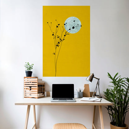Poster verticale staccabile e attaccabile RISE IN THE LIGHT