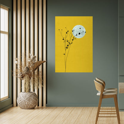 Poster verticale staccabile e attaccabile RISE IN THE LIGHT