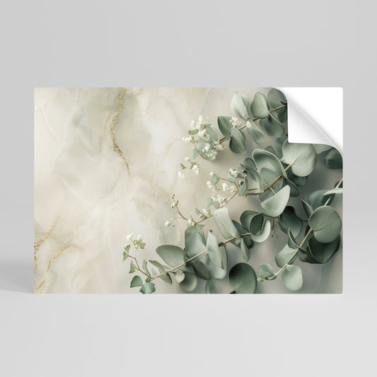 ELEGANTE BALLET DI FOGLIE Poster orizzontale staccabile e attaccabile
