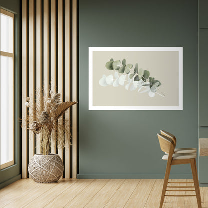 Poster orizzontale staccabile e attaccabile NATURA TRASLUCIDA