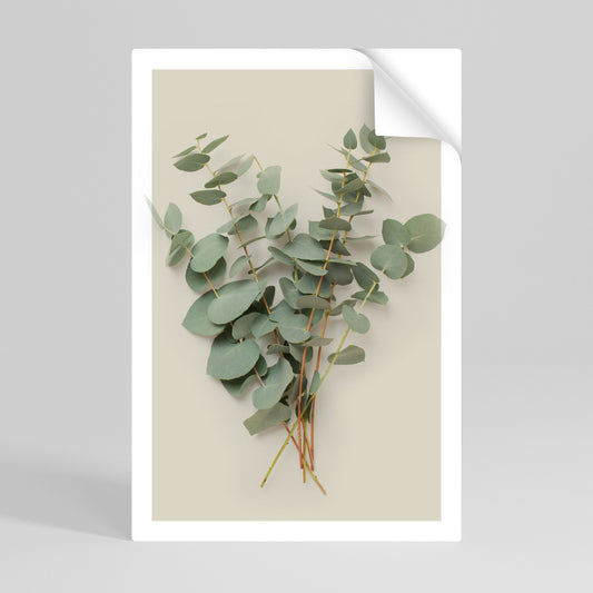 FANTASIE DI FOGLIAME Poster verticale staccabile e attaccabile