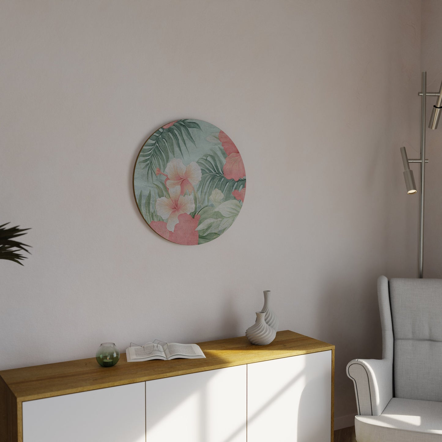 HAWAIIAN SPIRIT Round Wall Art