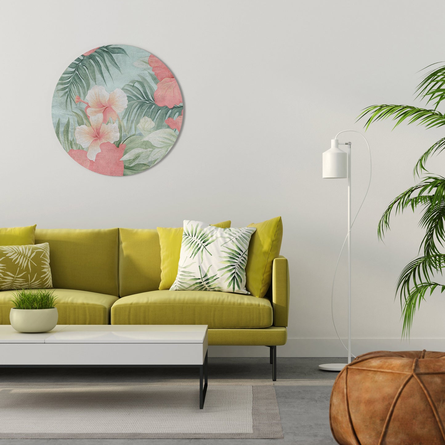 HAWAIIAN SPIRIT Round Wall Art