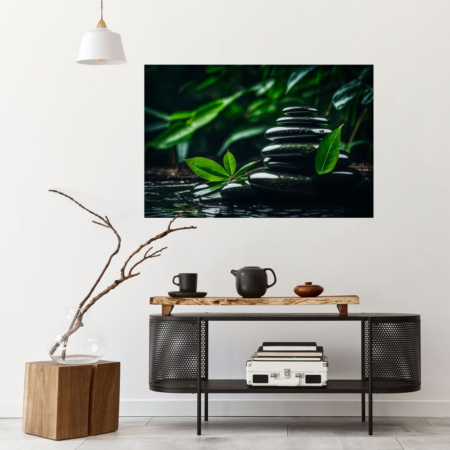 HARMONY STONES Poster orizzontale staccabile e attaccabile