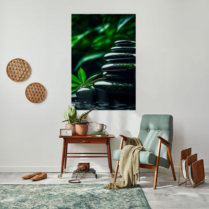 HARMONY STONES Poster verticale staccabile e attaccabile