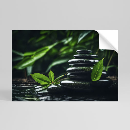 HARMONY STONES Poster orizzontale staccabile e attaccabile