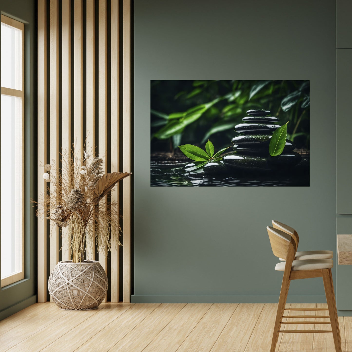 HARMONY STONES Poster orizzontale staccabile e attaccabile