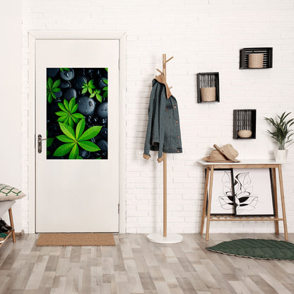 Poster verticale staccabile e attaccabile "NATURE'S EMBRACE"