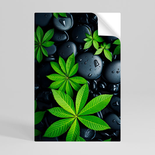 Poster verticale staccabile e attaccabile "NATURE'S EMBRACE"