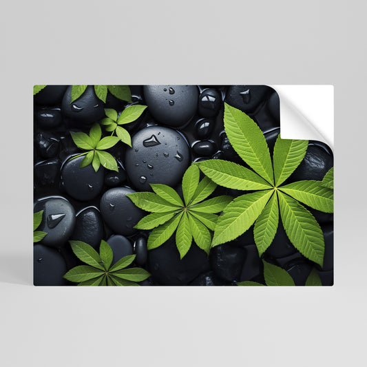 Poster orizzontale staccabile e attaccabile "NATURE'S EMBRACE"