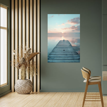 Poster verticale staccabile e attaccabile GENTLE MORNING MYSTIQUE