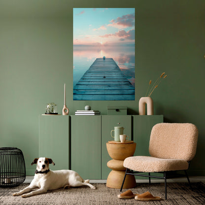 Poster verticale staccabile e attaccabile GENTLE MORNING MYSTIQUE
