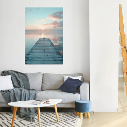 Poster verticale staccabile e attaccabile GENTLE MORNING MYSTIQUE