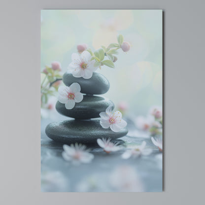 MINDFUL MOMENTS Stampa su Tela Verticale