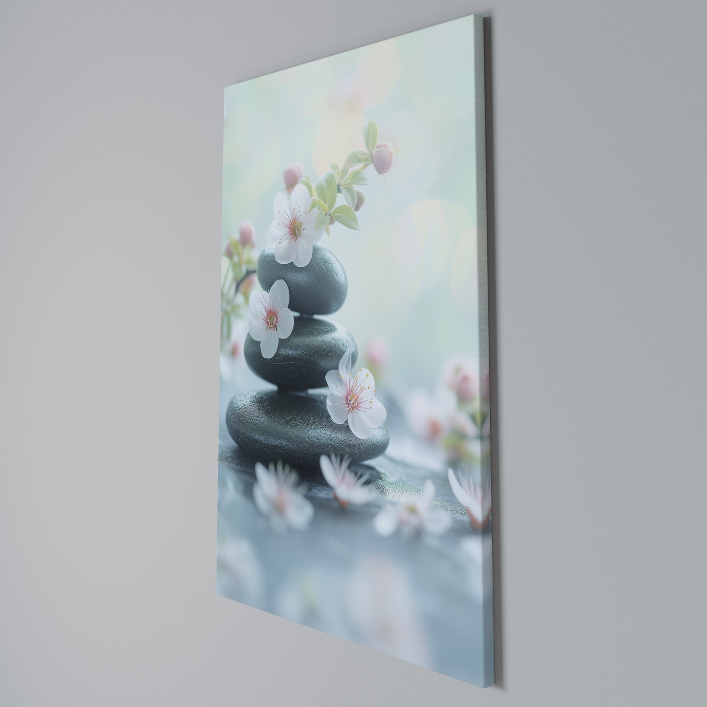 MINDFUL MOMENTS Stampa su Tela Verticale