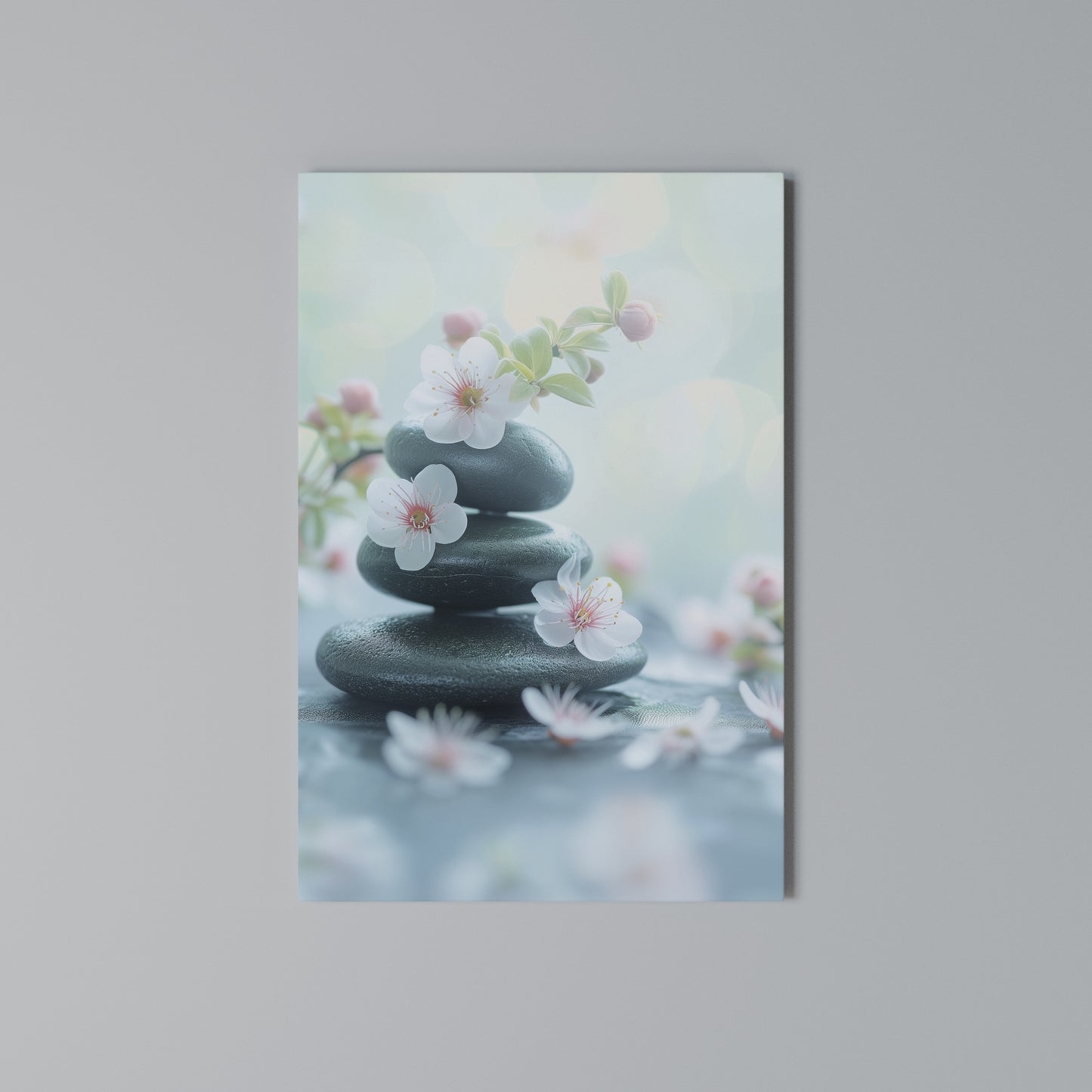 MINDFUL MOMENTS Stampa su Tela Verticale