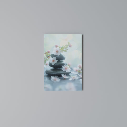 MINDFUL MOMENTS Stampa su Tela Verticale
